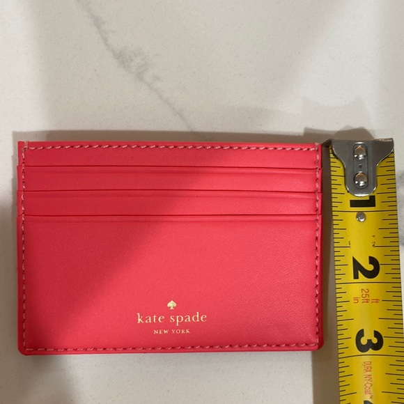 NWT - Kate Spade Pink Card Wallet - Picture 5 of 5